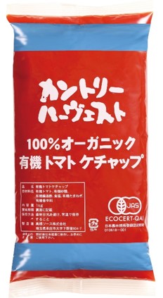 高橋ソース株式会社 調味料 カントリーハーヴェスト有機トマトケチャップ │ 食品加工をサポートする原材料データベース｜株式会社キタマ